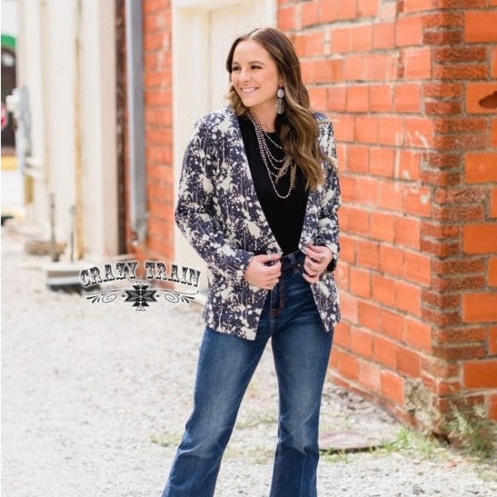 *NEW* 🚆 Crazy Train Paint Splatter Jacket